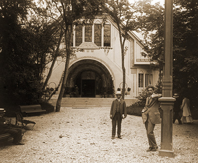 Hungarian Pavilion, 1909 | Fortepan