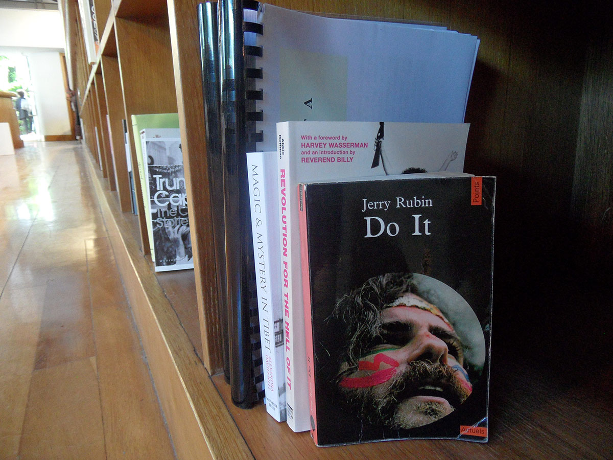 Tibor Hajas's books at the Stirling Book Pavilion, 2017