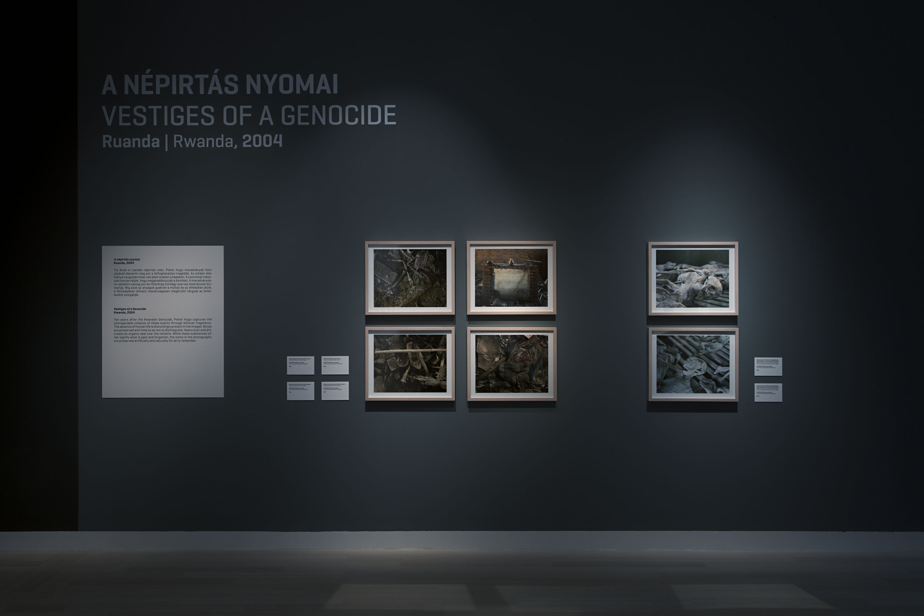 Pieter Hugo: This Must Be The Place - Válogatott munkák 2003-2012, Enteriőr © Bujnovszky Tamás / Ludwig Múzeum - Kortárs Művészeti Múzeum, Digitális Archívum és AdattárPieter Hugo: This Must Be The Place - Selected Works 2003-2012, Exhibition view © Tamás Bujnovszky / Ludwig Museum - Museum of Contemporary Art, Archives Pieter Hugo / Enteriőr