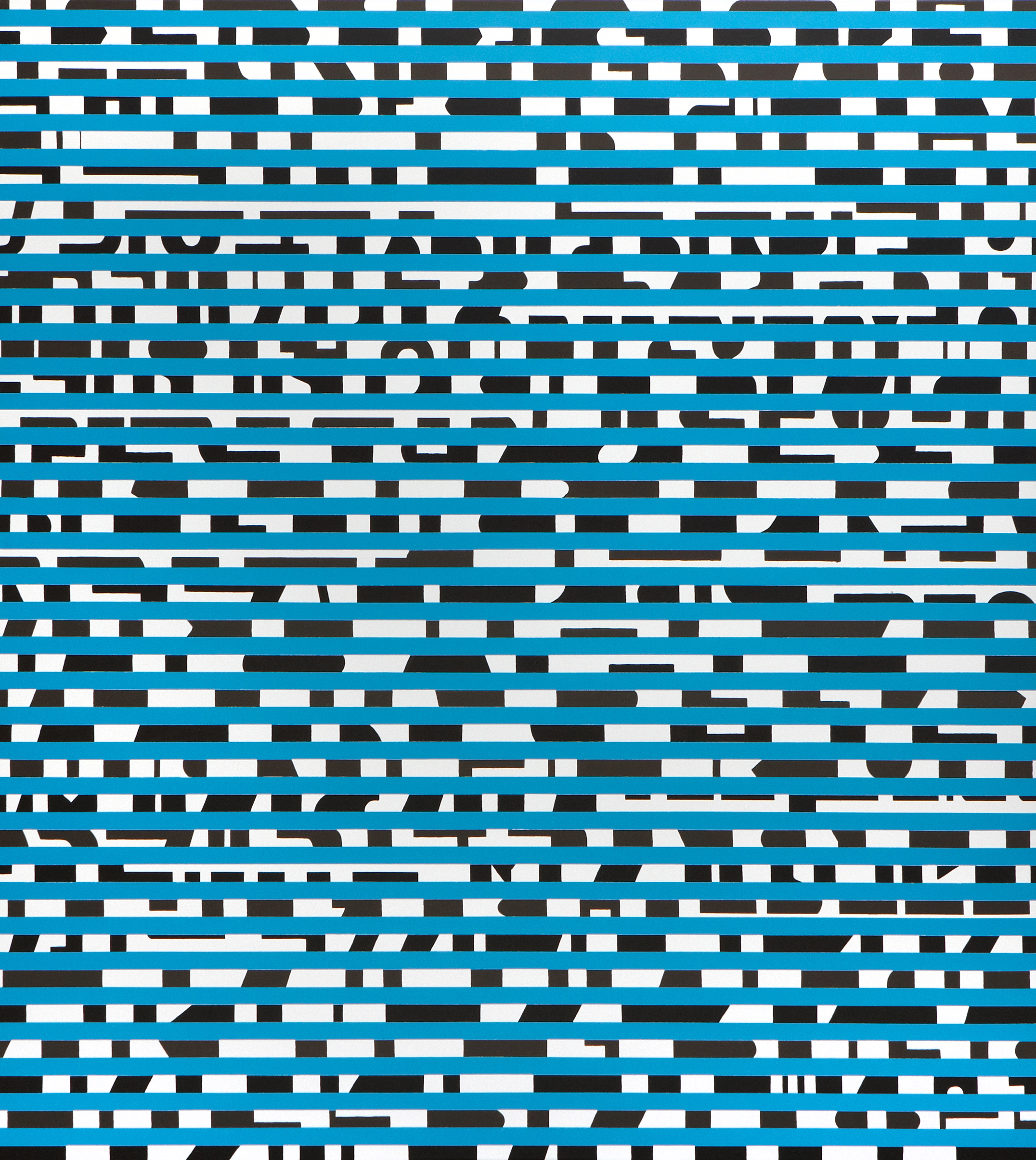 KONOK Tamás: Vezetett sorok, 2009, akril, vászon, 200x180 cm 
KONOK Tamás: Guided lines, 2009, acrylic, canvas, 200x180 cm KONOK Tamás_2