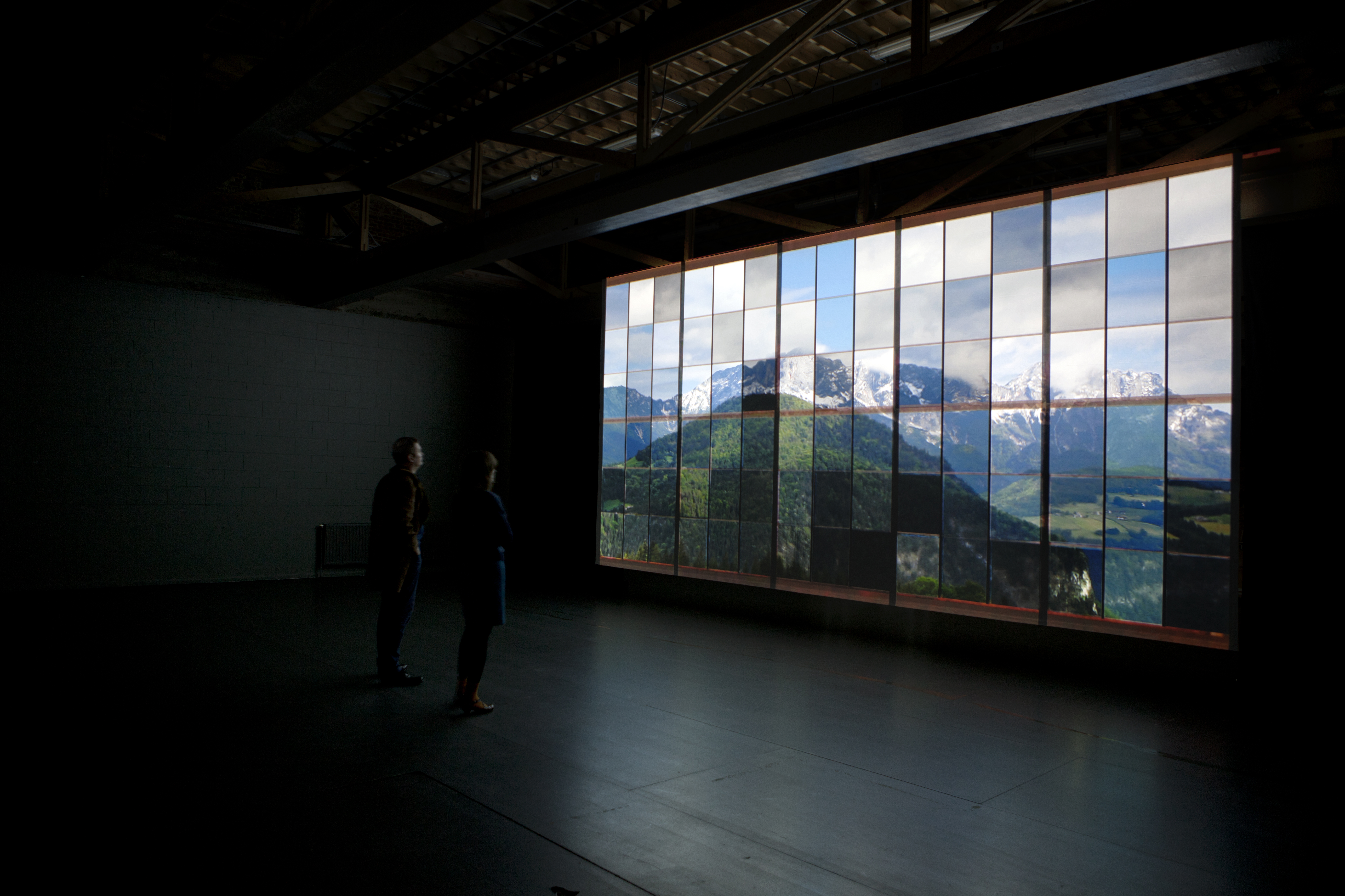 Ősz Gábor: Das Fenster / The Window, 2013Kiállítási enteriőr / Exhibition view, Gábor Ősz: Three by Three, Netwerk / center for contemporary art, Aalst, 2013.© Gábor Ősz. A művész jóvoltából / Courtesy of the artist Ősz Gábor: Das Fenster / The Window, 2013