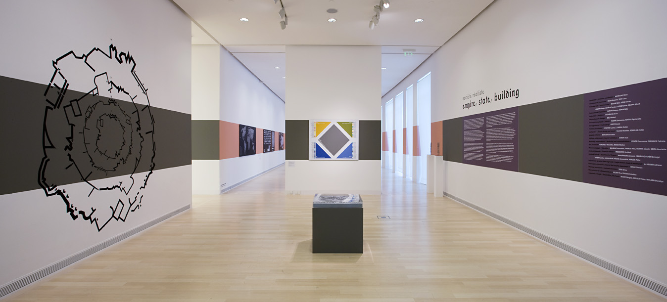 © Bujnovszky Tamás / Ludwig Múzeum - Kortárs Művészeti Múzeum Adattára© Tamás Bujnovszky / Ludwig Museum - Museum of Contemporary Art, Archives Société Réaliste : empire, state, building / Enteriőr