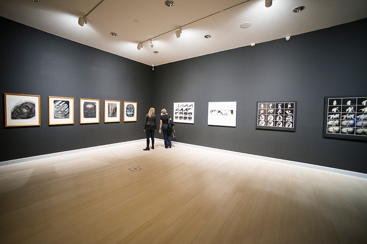 © VÉGEL Dániel / Ludwig Múzeum - Kortárs Művészeti Múzeum Adattára© Dániel VÉGEL / Ludwig Museum - Museum of Contemporary Art, Archives Az égbolt másik fele / Megnyitó