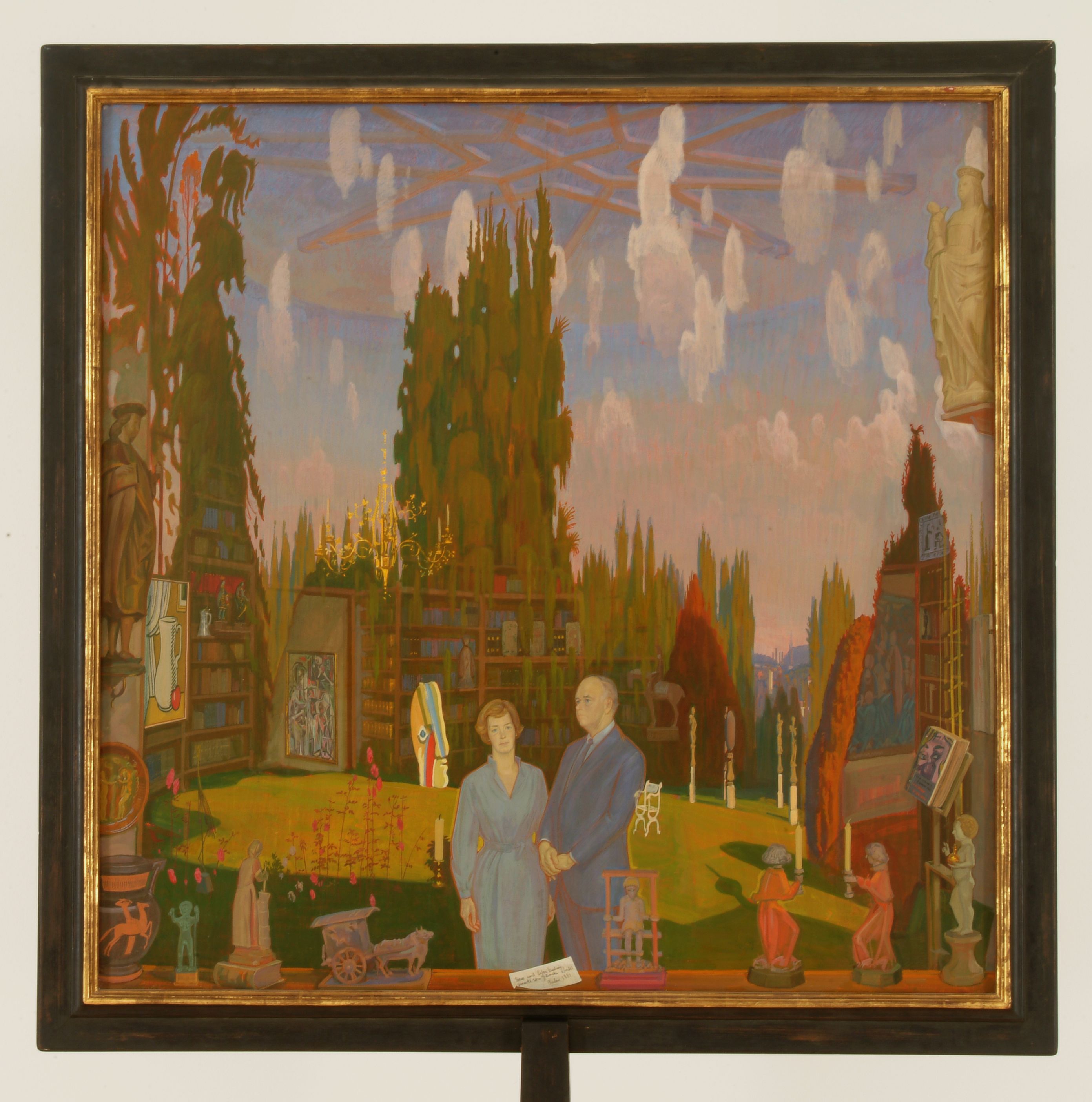 Zsilinszkij, Dimitrij: Kettős portré: Irene és Peter Ludwig, 1981, A Ludwig Múzeum - Kortárs Művészeti Múzeum gyűjteménye, fotó: Rosta József © Ludwig Múzeum - Kortárs Művészeti Múzeum, Budapest
Dmitry Zhilinsky: Double Portrait: Irene and Peter Ludwig, 1981, Collection of Ludwig Museum – Museum of Contemporary Art, Budapest, photo: József Rosta © Ludwig Museum - Museum of Contemporary Art, Budapest Dimitrij Zsilinszkij-2