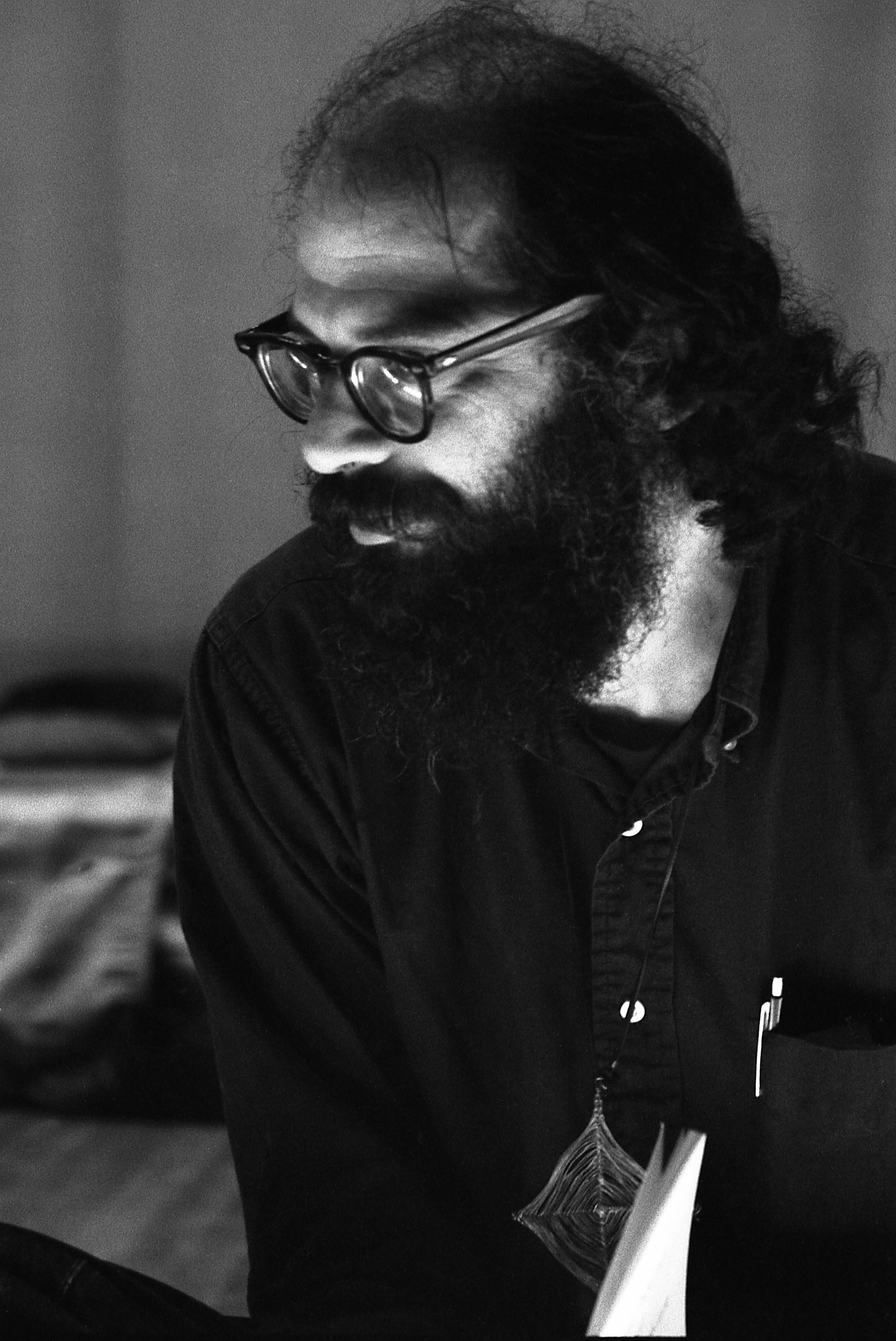Allen Ginsberg portréja © Fotó: Alain DisterAllen Ginsberg, Portrait © Photo: Alain Dister Beat Generation I