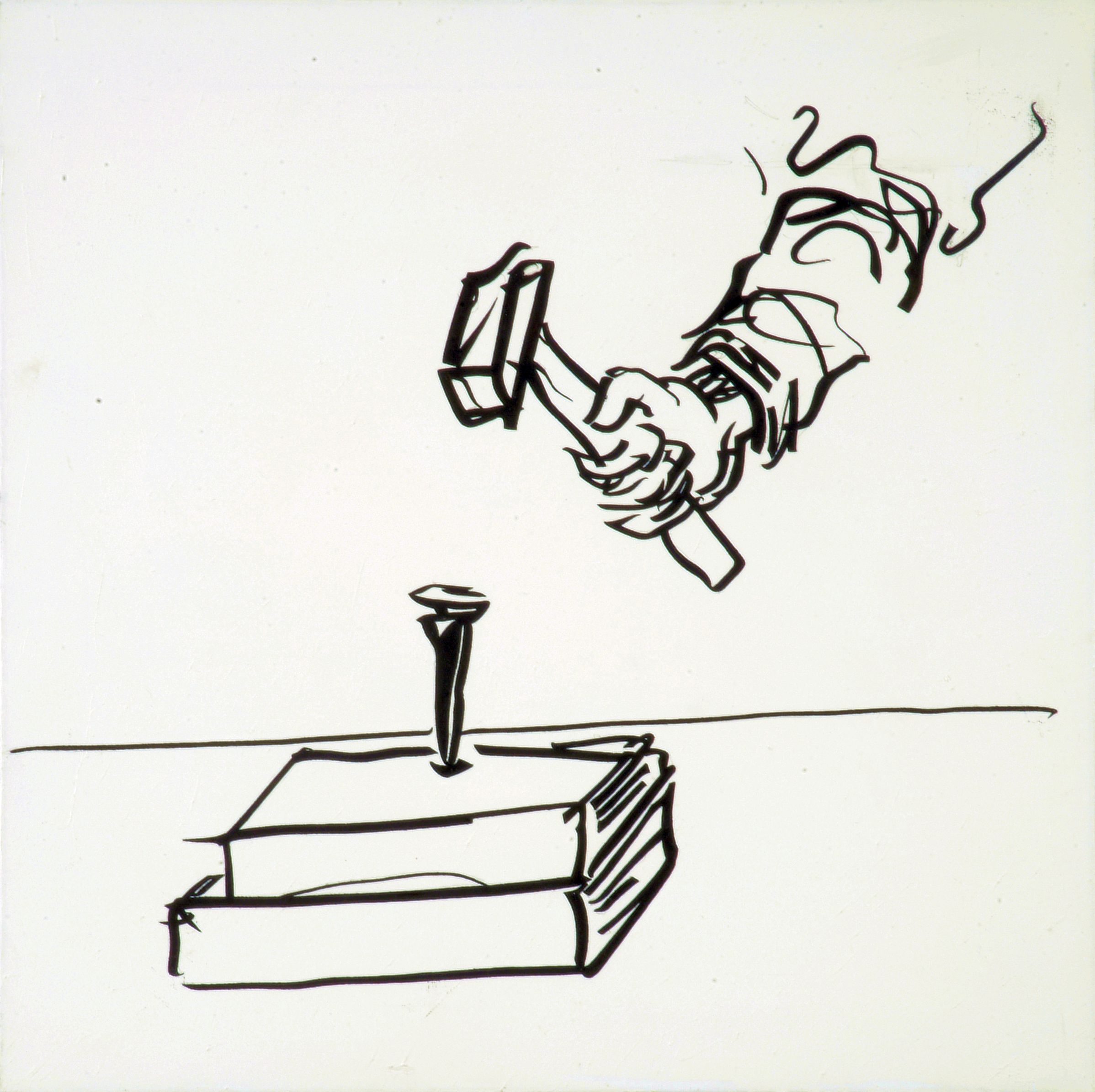 Edzgveradze, Gia: Kalapács, 1998, A Ludwig Múzeum - Kortárs Művészeti Múzeum gyűjteménye, fotó: Rosta József © Ludwig Múzeum - Kortárs Művészeti Múzeum, Budapest
Gia Edzgveradze: Hammer, 1998, Collection of Ludwig Museum – Museum of Contemporary Art, Budapest, photo: József Rosta © Ludwig Museum - Museum of Contemporary Art, Budapest Gia Edzgveradze