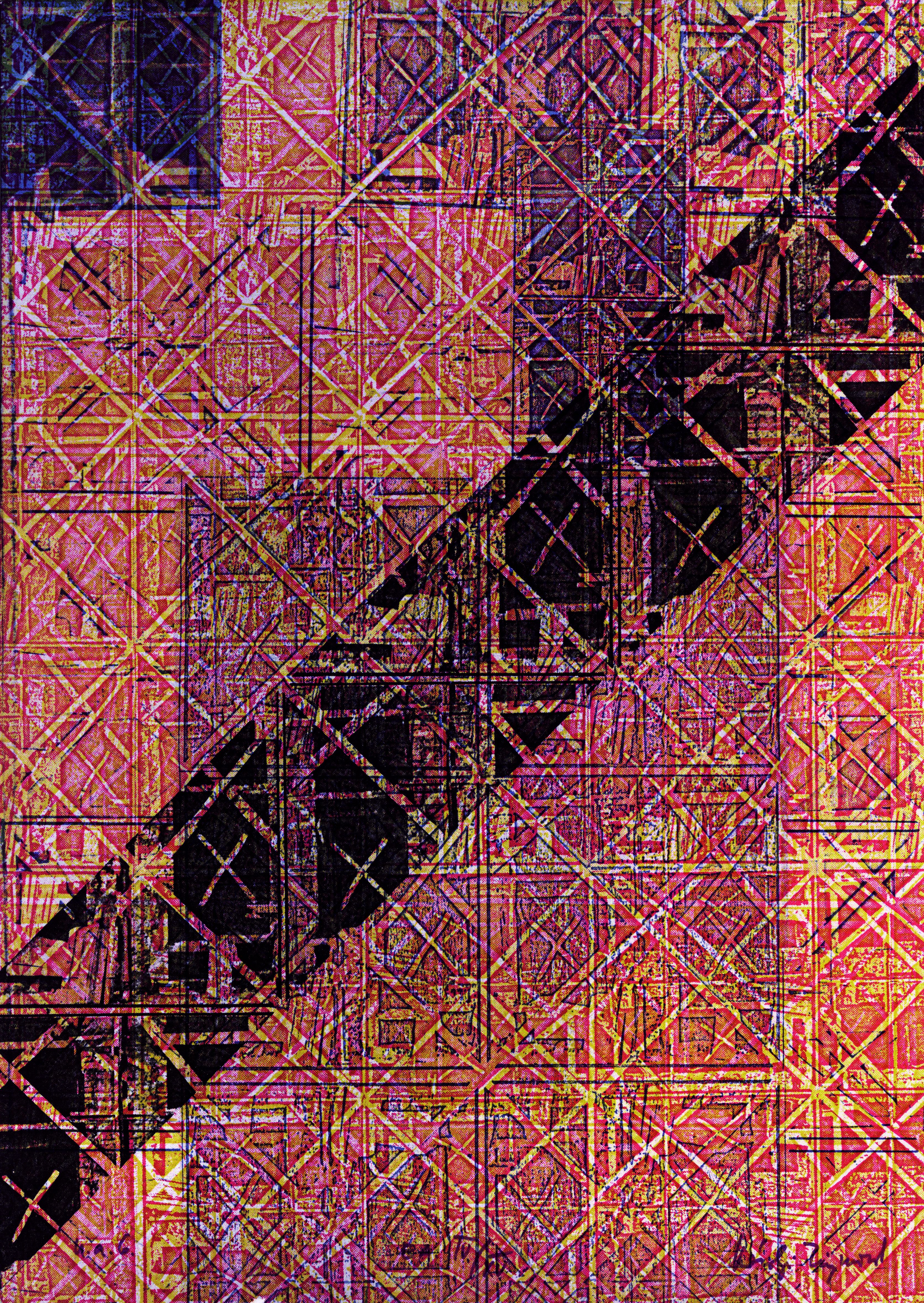 KÁROLYI Zsigmond: Ugyanaz | The Same, 1981, ofszetnyomat | offset print (ed.75), 395 × 290 mm © Neon Galéria KÁROLYI Zsigmond