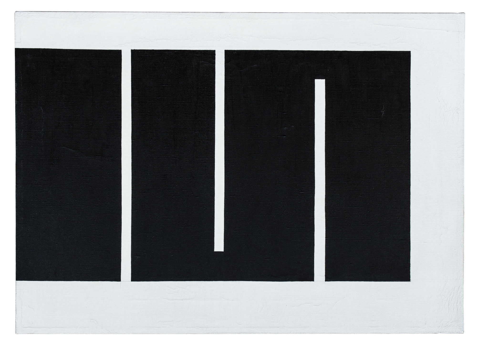 Julije Knifer, Meander, 1966, olaj, vászon, 486 x 673 mm © Marinko Sudac-gyűjtemény
Julije Knifer, Meander, 1966, oil, canvas, 486 x 673 mm © Marinko Sudac Collection JulijeKnifer_2