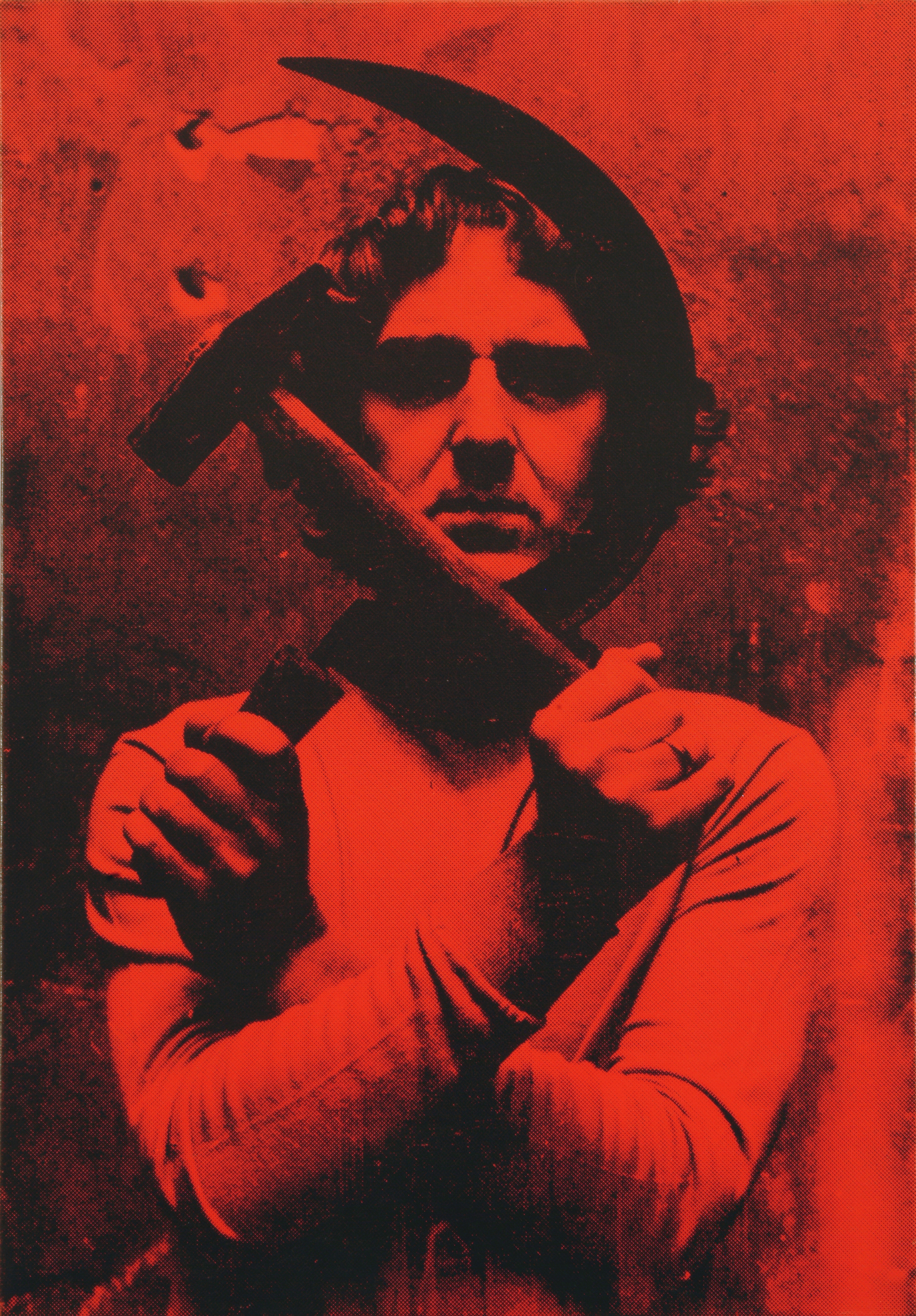 Pinczehelyi Sándor: Sarló és kalapács, 1973. Fotó: Rosta József © Ludwig Múzeum – Kortárs Művészeti Múzeum
Sándor Pinczehelyi: Hammer and Sickle, 1973–1987, photo: József Rosta © Ludwig Museum – Museum of Contemporary Art Pinczehelyi Sándor - Sarló és kalapács