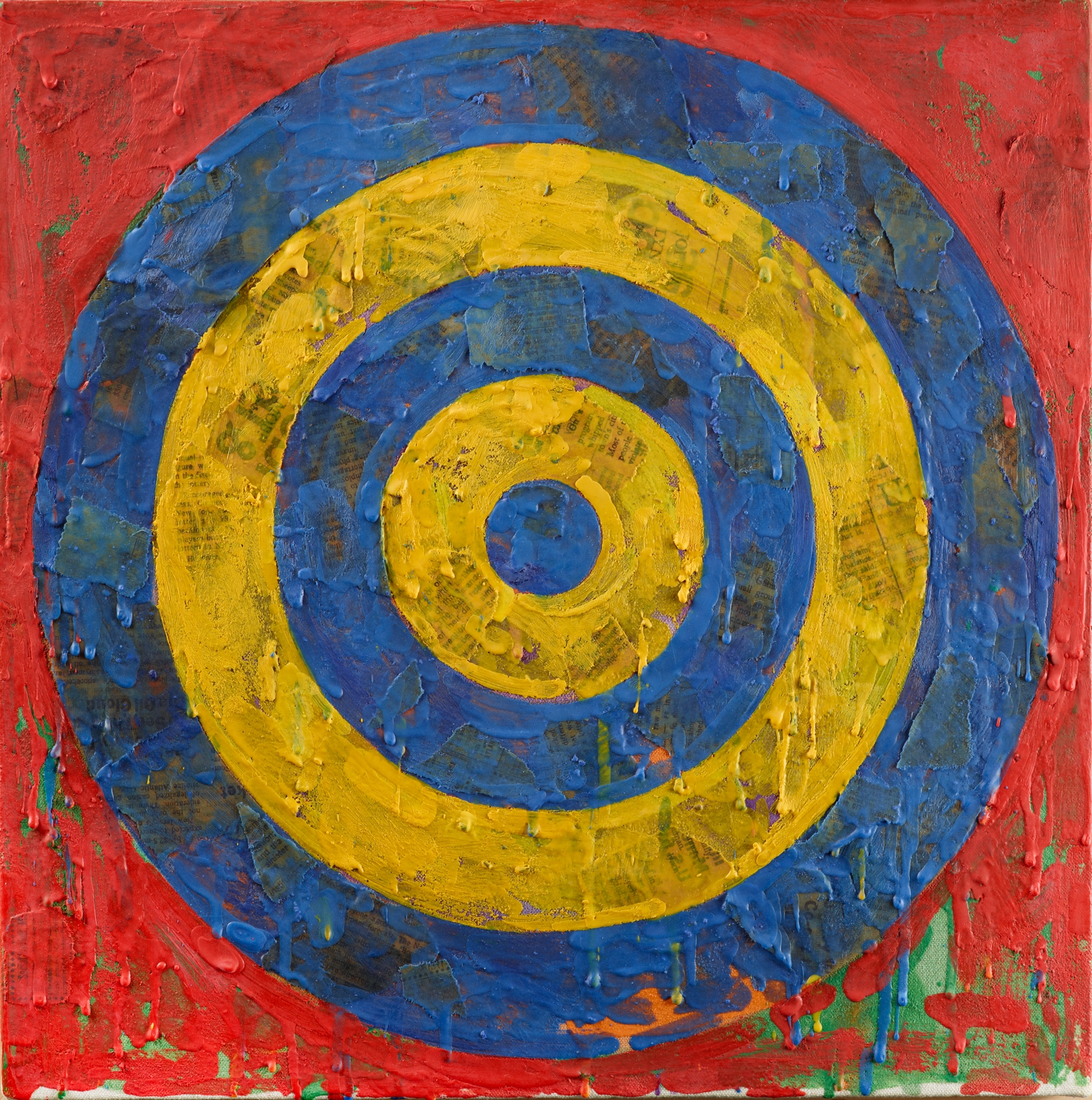 Jasper Johns: Céltábla, 1974. Museum Ludwig, Köln. Fotó © Rheinisches Bildarchiv, HUNGART ©
Jasper Johns: Target, 1974. Museum Ludwig, Cologne. Photo © Rheinisches Bildarchiv, HUNGART © Jasper Johns - 2 (Jogdíjköteles!)