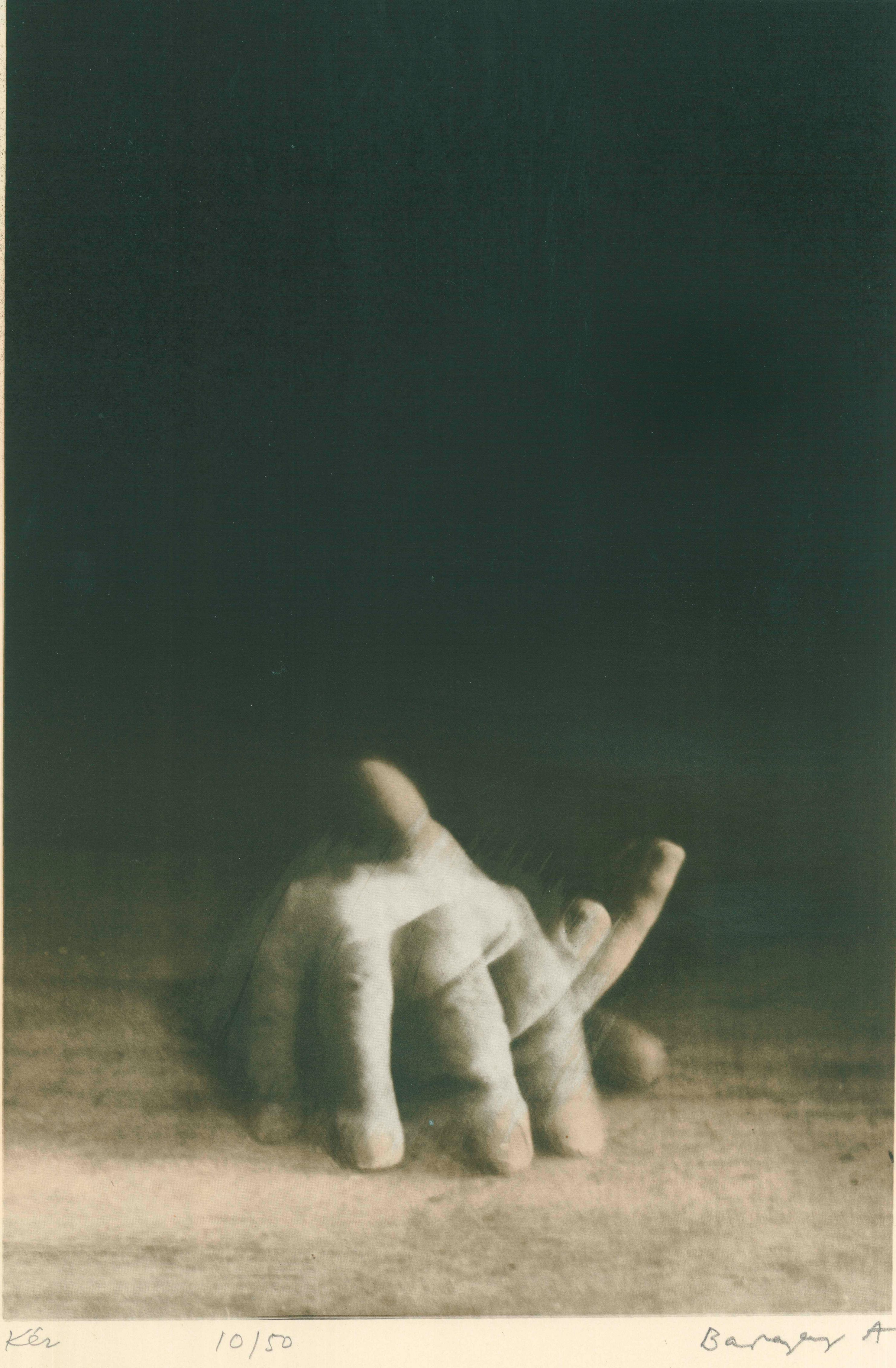BARANYAY András: Kéz | Hand, 1984, ofszetnyomat | offset print, (ed.50), 400 × 295 mm © Neon Galéria BARANYAY András