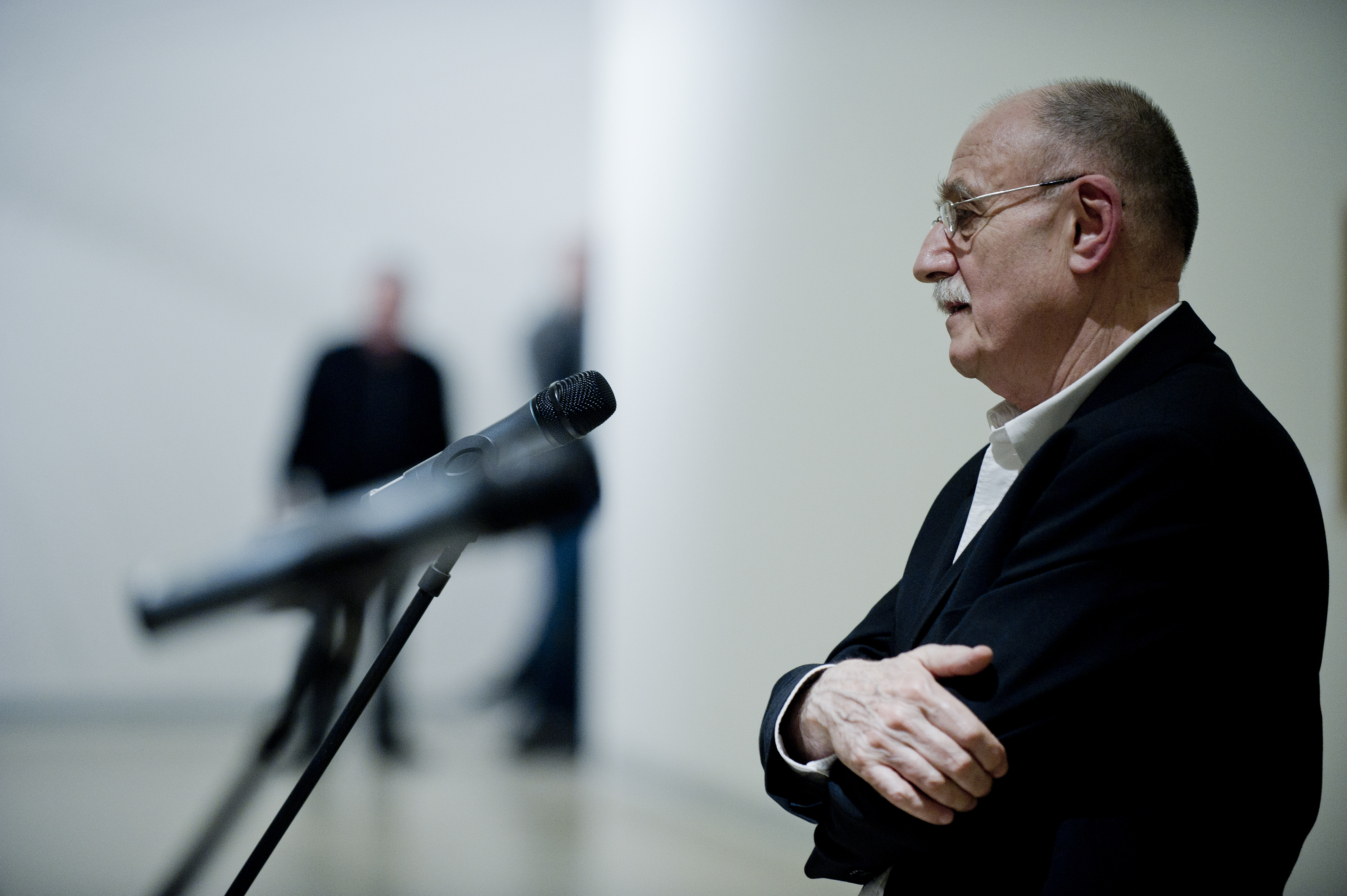 © GLÓDI Balázs / Ludwig Múzeum - Kortárs Művészeti Múzeum Adattára© Balázs GLÓDI / Ludwig Museum - Museum of Contemporary Art, Archives Megyik János: A kép tere / Kiállításmegnyitó