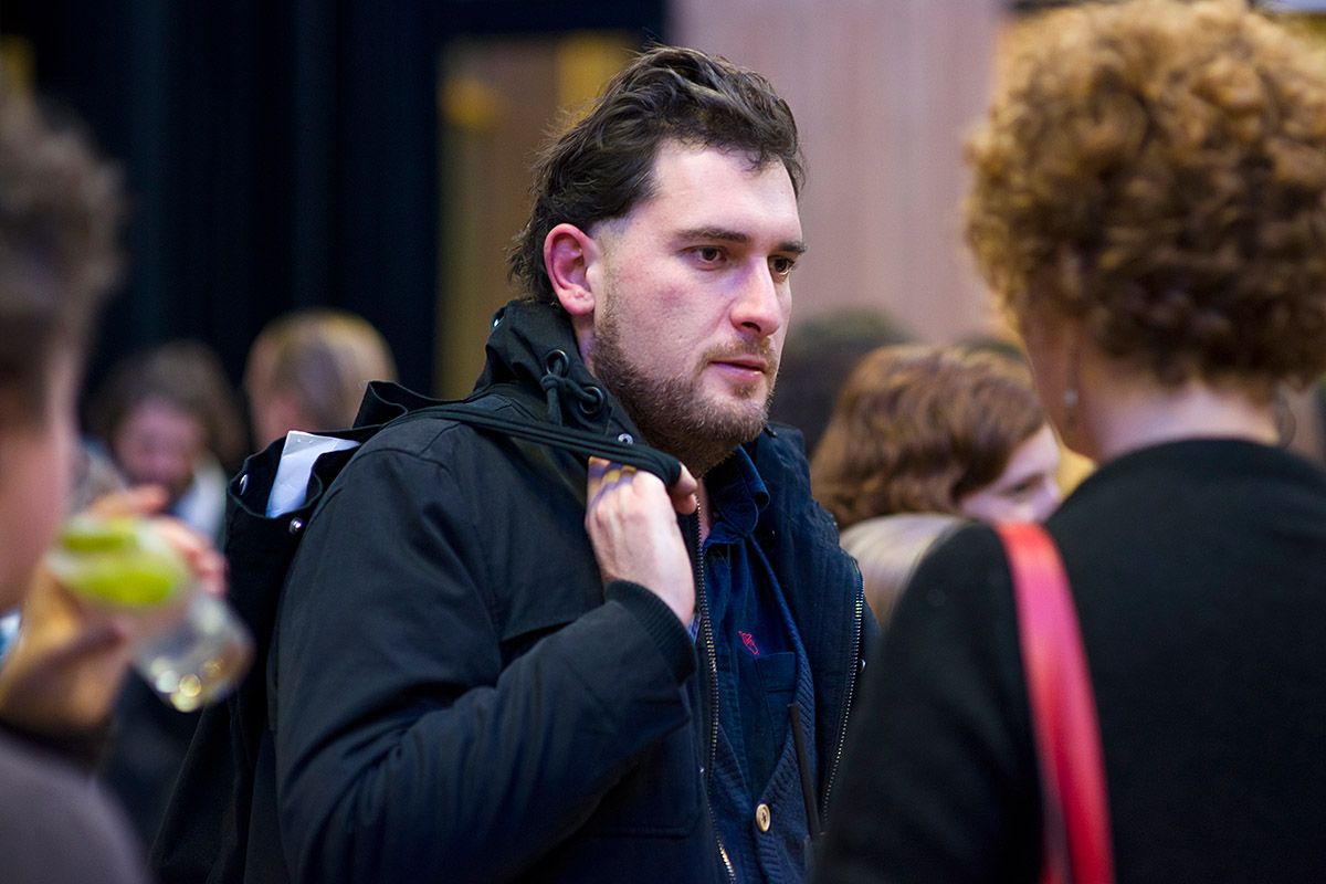 © VÉGEL Dániel / Ludwig Múzeum - Kortárs Művészeti Múzeum Adattára© Dániel VÉGEL / Ludwig Museum - Museum of Contemporary Art, Archives Az égbolt másik fele / Megnyitó, Csákány István