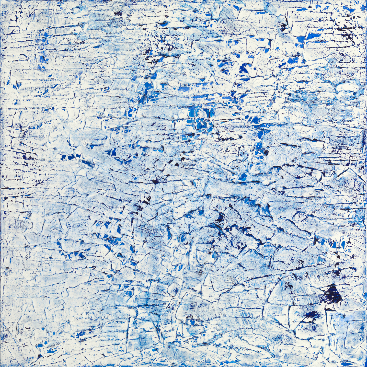 Susan Swartz: Blue Reverie 1, 2015, 51 × 51 cm © A Susan Swartz Studio jóvoltábólSusan Swartz: Blue Reverie 1, 2015, 51 × 51 cm © Courtesy of Susan Swartz Studio Blue Reverie 1