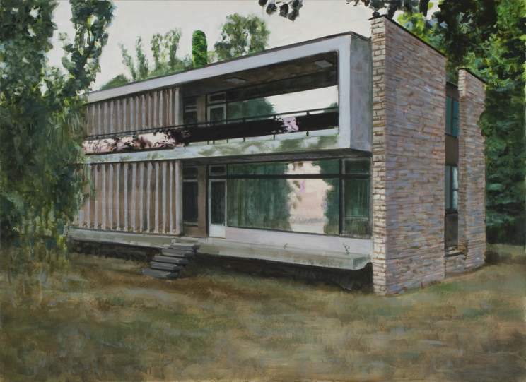 NEMES Csaba, Kádár üdülője 4.,olaj, vászon, 2009
NEMES Csaba, Kádár's Summer House No. 4., oil, canvas, 2009 Nemes