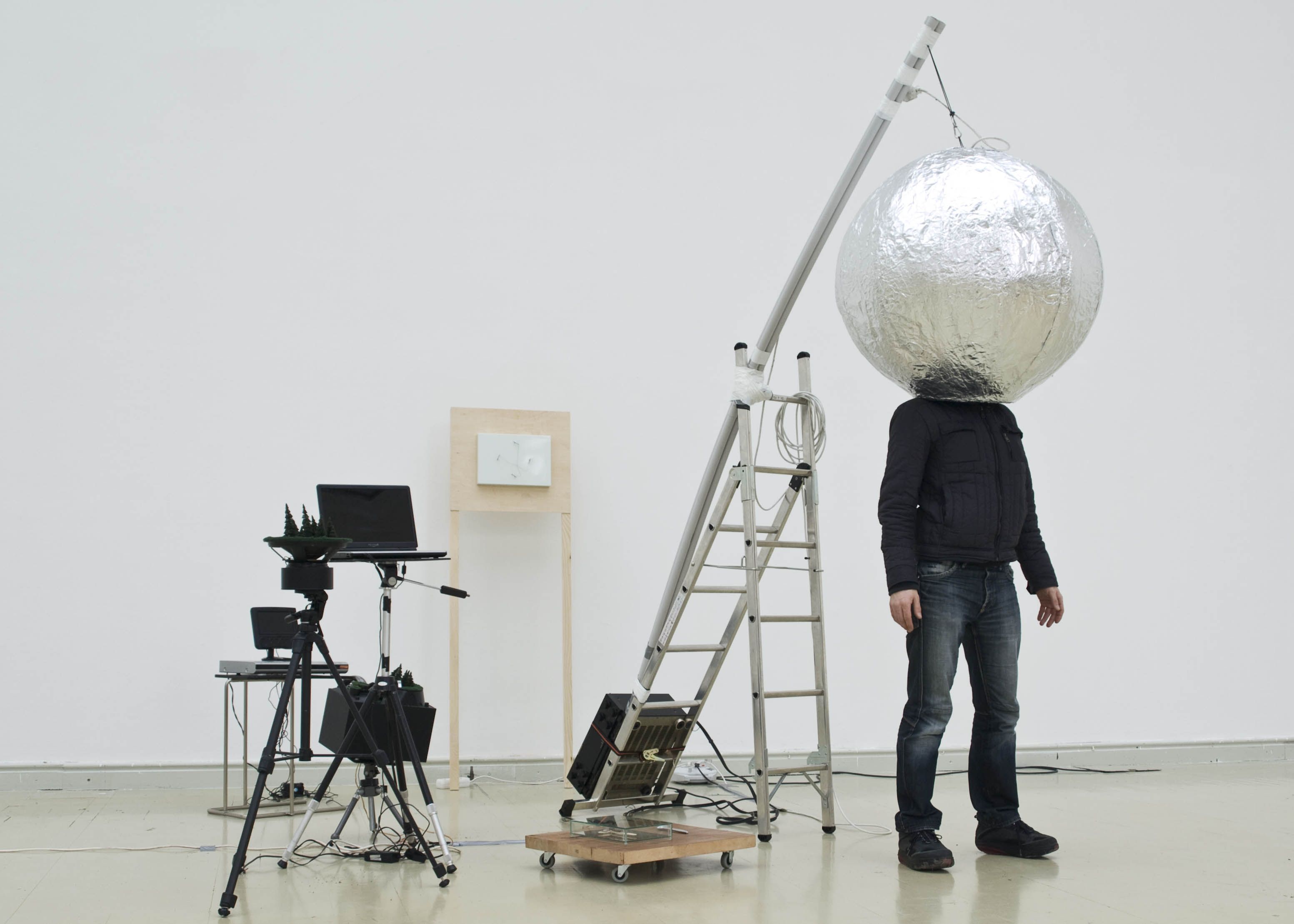 Adamkó Dávid: portfolio installáció, 2010.Dávid Adamkó: portfolio installation, 2010 Adamkó Dávid