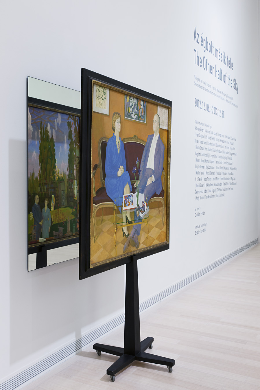 © Bujnovszky Tamás / Ludwig Múzeum - Kortárs Művészeti Múzeum Adattára© Tamás Bujnovszky / Ludwig Museum - Museum of Contemporary Art, Archives Az égbolt másik fele. Válogatás a Ludwig Gyűjteményből