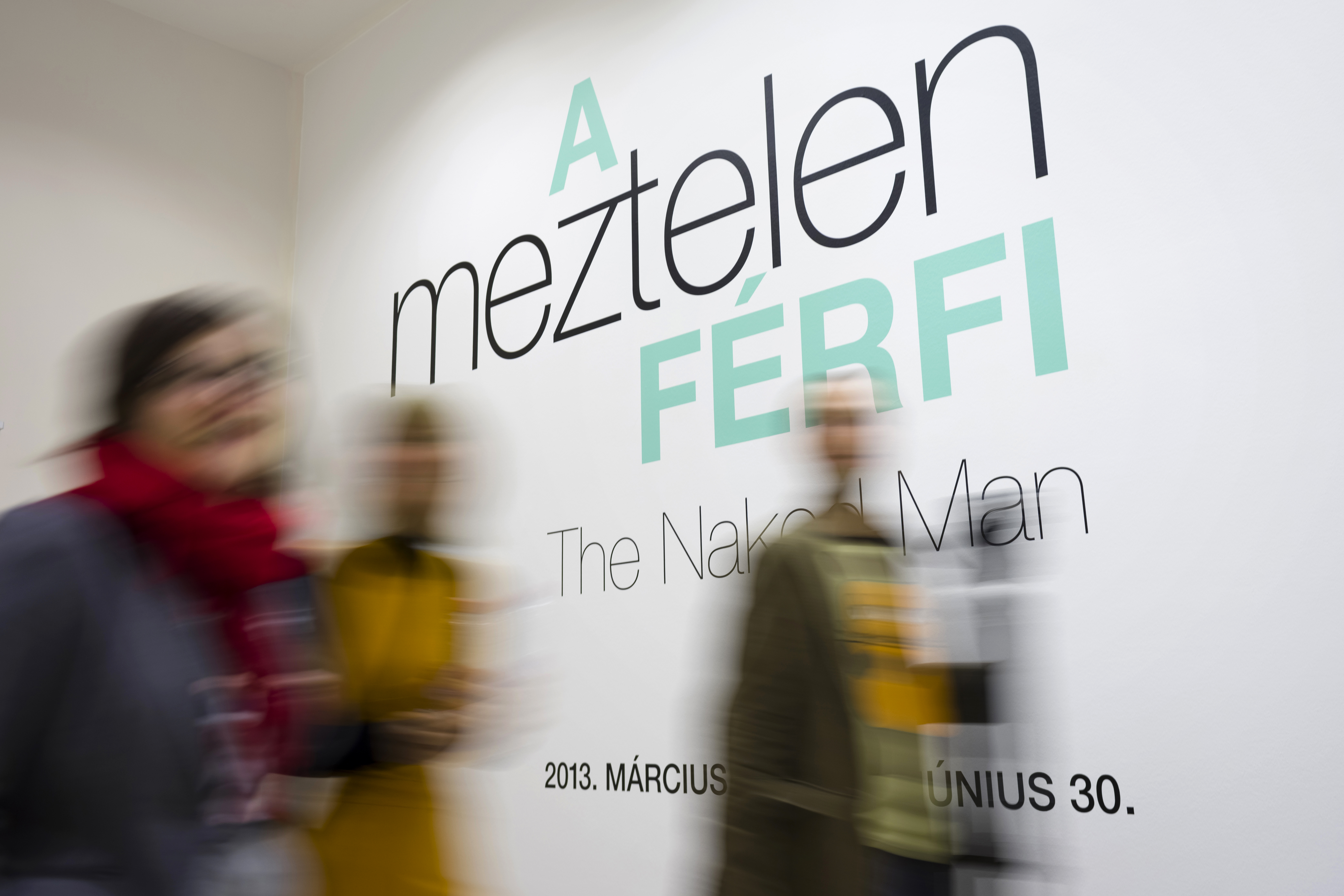 © Végel Dániel / Ludwig Múzeum - Kortárs Művészeti Múzeum, Digitális Archívum és Adattár© Dániel Végel / Ludwig Museum - Museum of Contemporary Art, Archives A meztelen férfi / Megnyitó