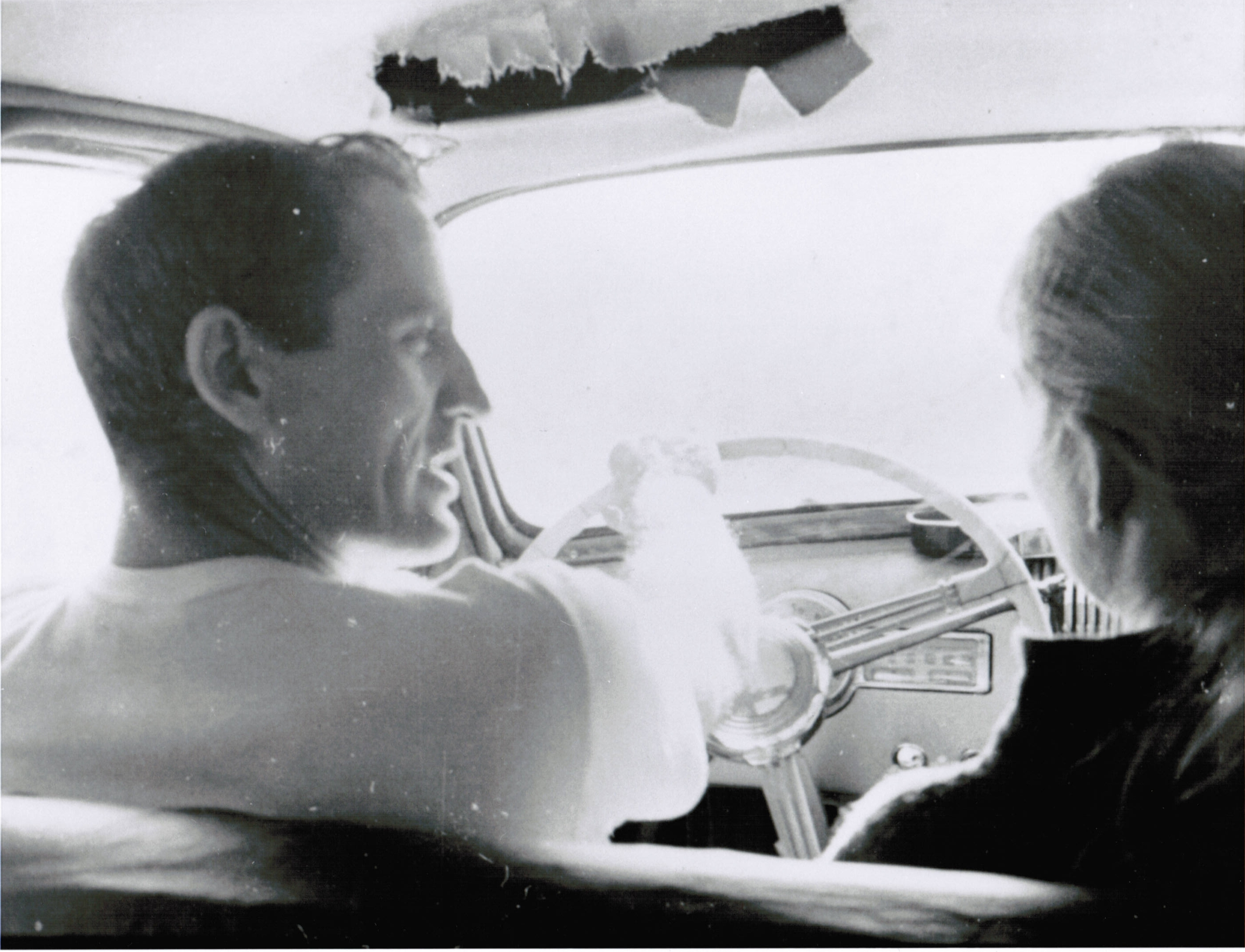 Neal Cassady és barátnője, Anne Murphy, 1963 körül © Fotó: Allen Ginsberg EstateNeal Cassady and his girlfriend Anne Murphy, around 1963 © Photo: Allen Ginsberg Estate Beat Generation V