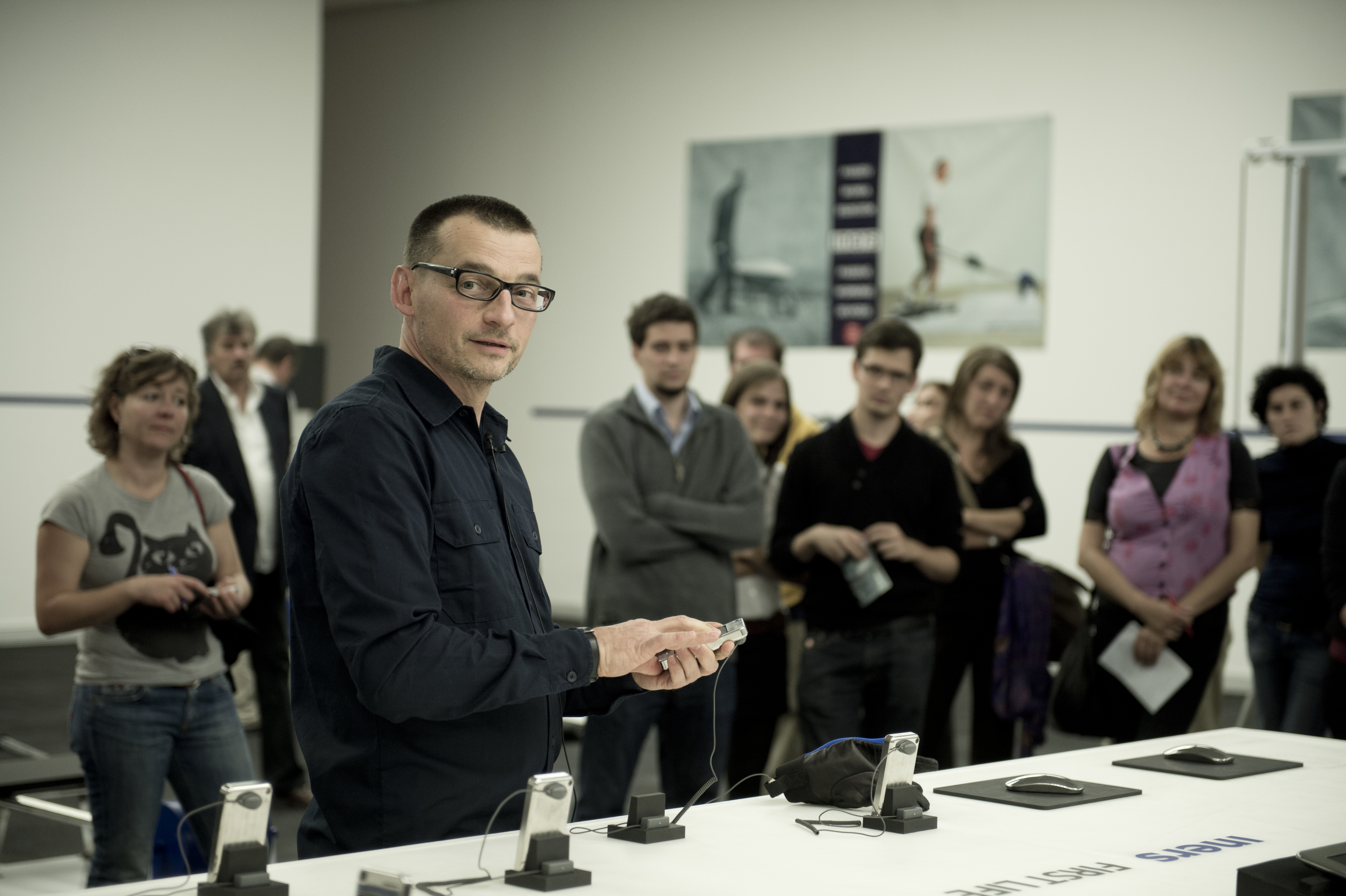 Lakner Antal: Munkaállomás / Megnyitó © GLÓDI Balázs / Ludwig Múzeum - Kortárs Művészeti Múzeum AdattáraAntal Lakner: Workstation / Opening ceremony © Balázs GLÓDI / Ludwig Museum - Museum of Contemporary Art, Archives Lakner Antal: Munkaállomás / Sajtótájékoztató