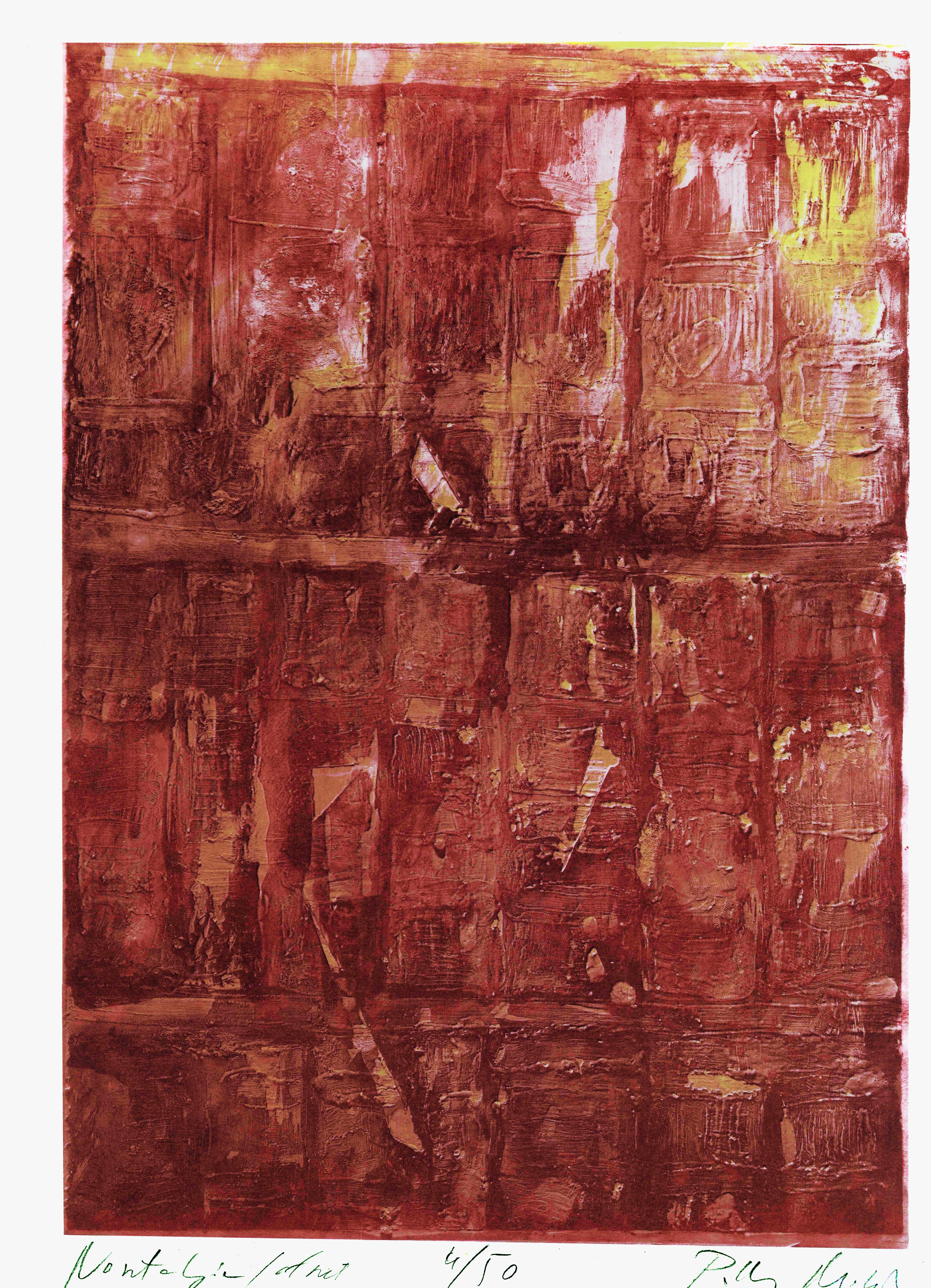 PÁLOS Miklós: Nosztalgia | Nostalgy, 1990, ofszetnyomat | offset print (ed.50), 405 × 300 mm © Neon Galéria PÁLOS Miklós