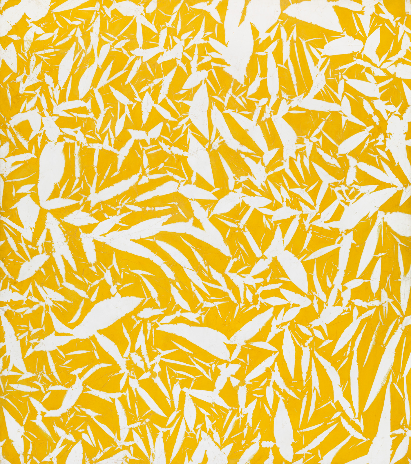 Hantai Simon:Etude (Etűd), 1968, olaj, vászon, 230 x 203 cm, magángyűjtemény. A Galerie Jean Fournier jóvoltából.
Simon Hantai: Etude (Study) 1968, oil on canvas, 230 x 203 cm, private collecton. Courtesy Galerie Jean Fournier. Etude, 1968