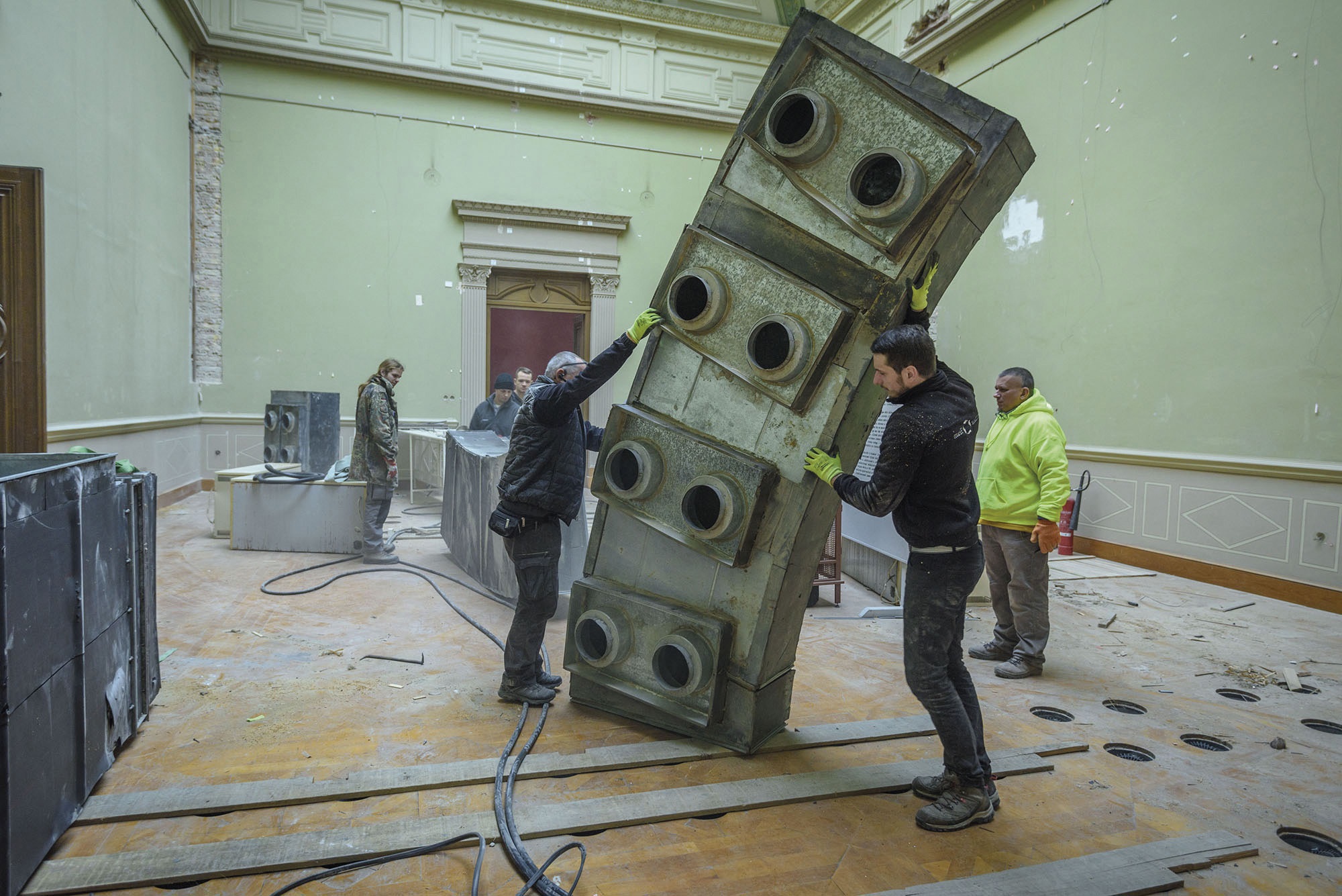 Koronczi Endre: A Pneuma Cosmic installációs elemei