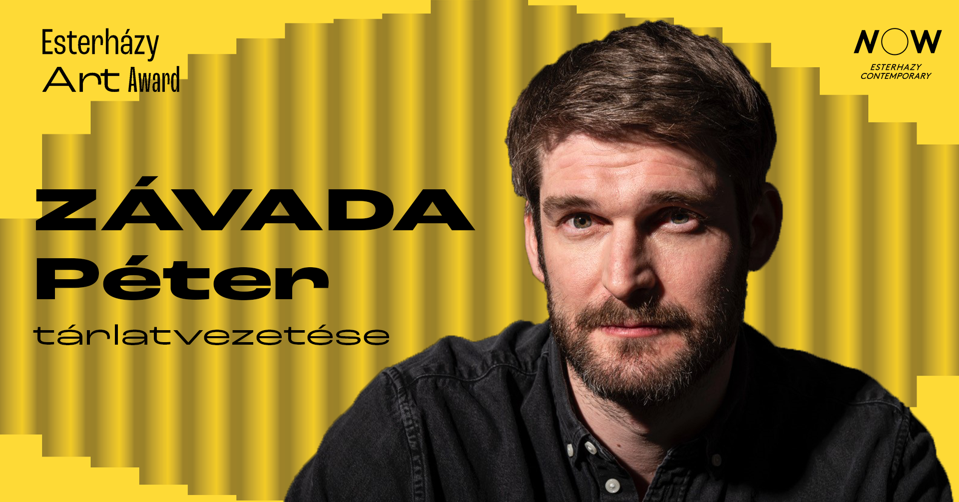 Zavada Závada Péter tárlatvezetése az Esterhazy Art Award 2023 kiállításban ...