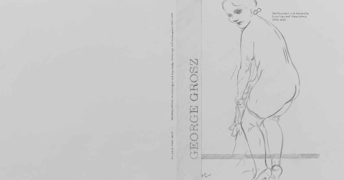 George Grosz book