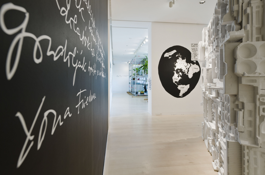 Yona Friedman kiállítása / Enteriőr