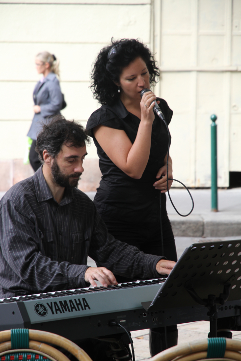 Martin Munkácsi: Think While You Shoot / Sajtótájékoztató a Gerlóczy Kávéházban / Press Conference