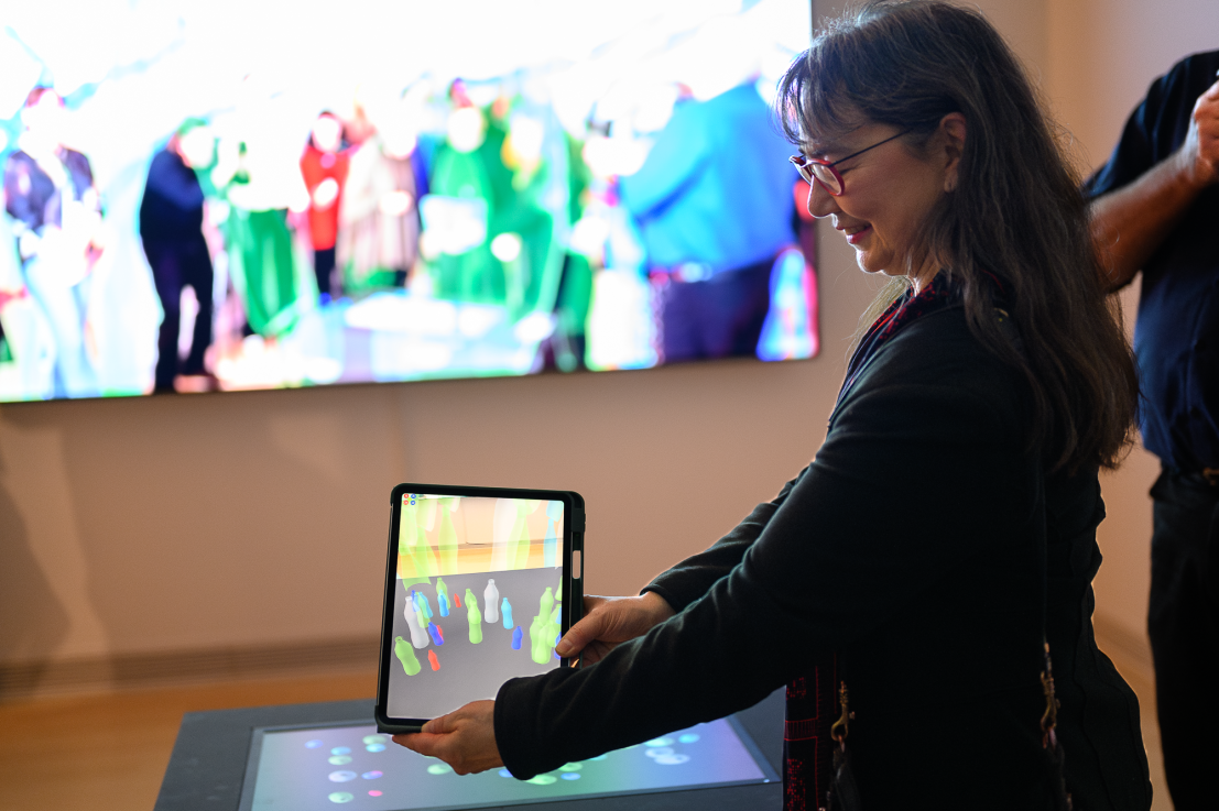 Fotó: SZABÓ Zsófia © Ludwig Múzeum – Kortárs Művészeti Múzeum  //  Photo: Zsófia SZABÓ © Ludwig Museum – Museum of Contemporary Art