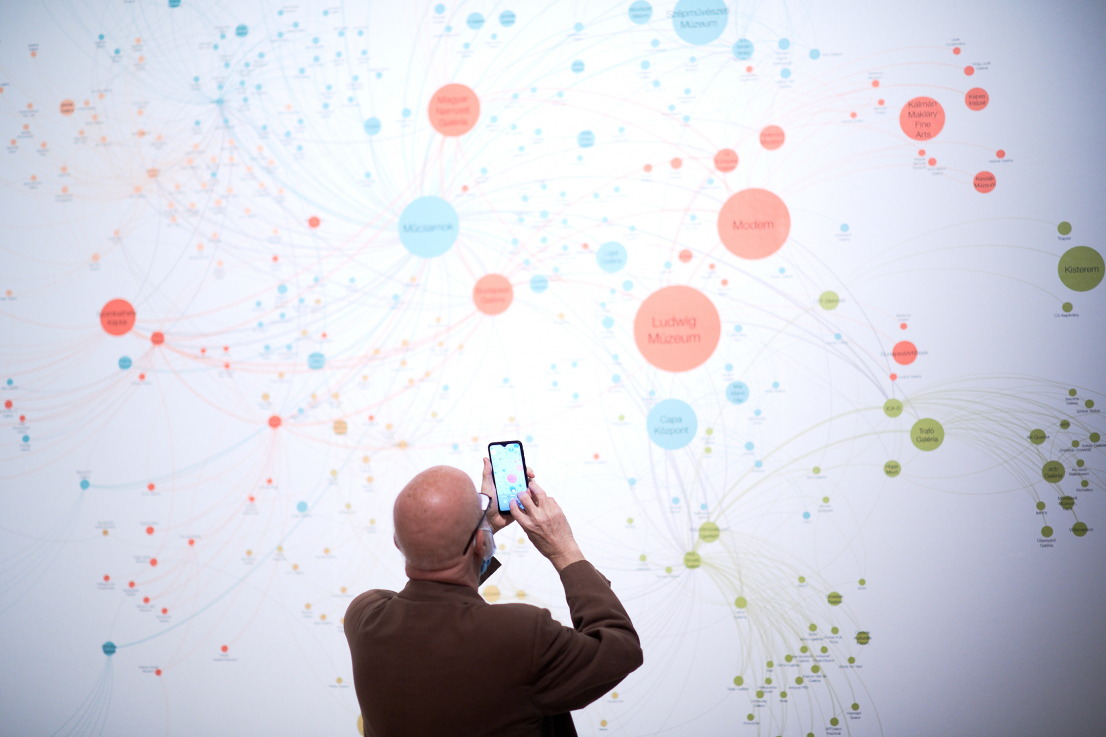 Fotó: VÉGEL Dániel © Ludwig Múzeum – Kortárs Művészeti Múzeum, Adattár és Digitális Archívum // Photo: Dániel VÉGEL © Ludwig Museum – Museum of Contemporary Art, Archives