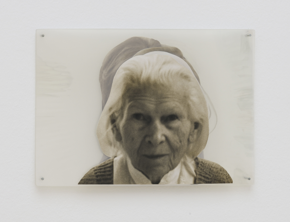 Zuzanna JANIN (1961, Varsó / Warsaw / PL) Kövess, engem, változtass meg, itt az idő / Follow Me, Change Me, It's Time, 1995 átlátszó műanyag lapra laminált zselatinos ezüst fotópapíron / gelatine silver print laminated on transparent plastic card, egyenként /each 200 x 70 cm