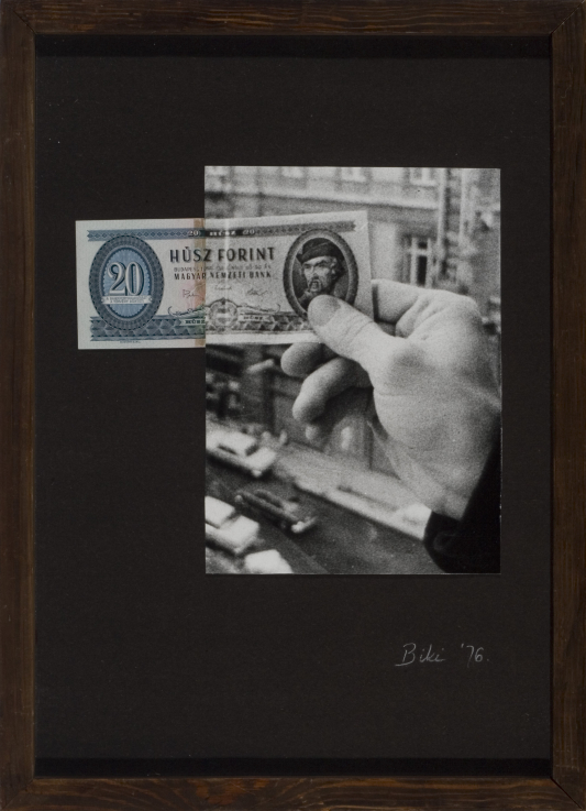 HAJAS Tibor: Pótlások │ Substitutions, 1976, kollázs │collage, Ludwig Múzeum - Kortárs Művészeti Múzeum, Budapest