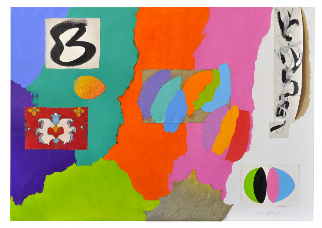 Ilona Keserü Ilona_Felhő idézetekkel, 1990-2014, fotó_Horváth S.Gábor