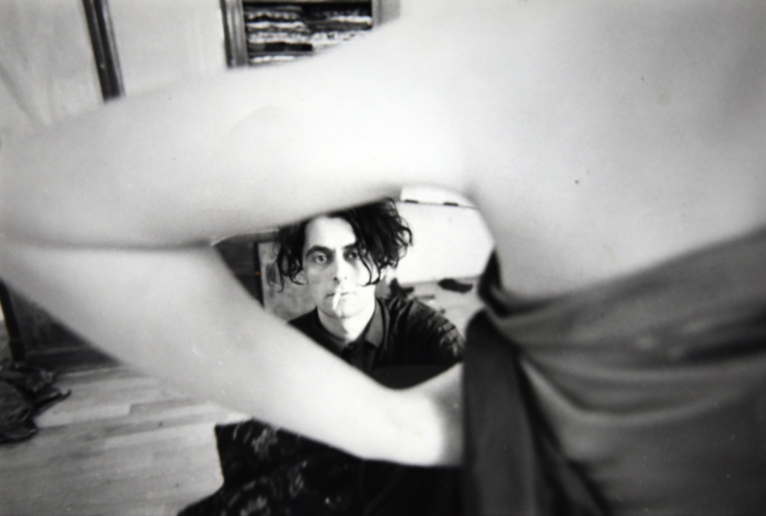 Király Tamás és modellje, Budapest, 1985.,  Király Iliász jóvoltából