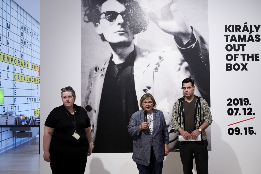 Fotó: VÉGEL Dániel © Ludwig Múzeum - Kortárs Művészeti Múzeum, Adattár és Digitális Archívum //  Photo: Dániel VÉGEL © Ludwig Museum - Museum of Contemporary Art, Archives