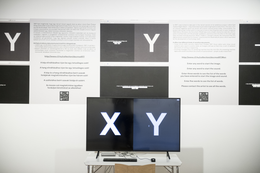 Fotó: GLÓDI Balázs © Ludwig Múzeum – Kortárs Művészeti Múzeum, Adattár és Digitális Archívum //  Photo: Balázs GLÓDI © Ludwig Museum – Museum of Contemporary Art, Archives