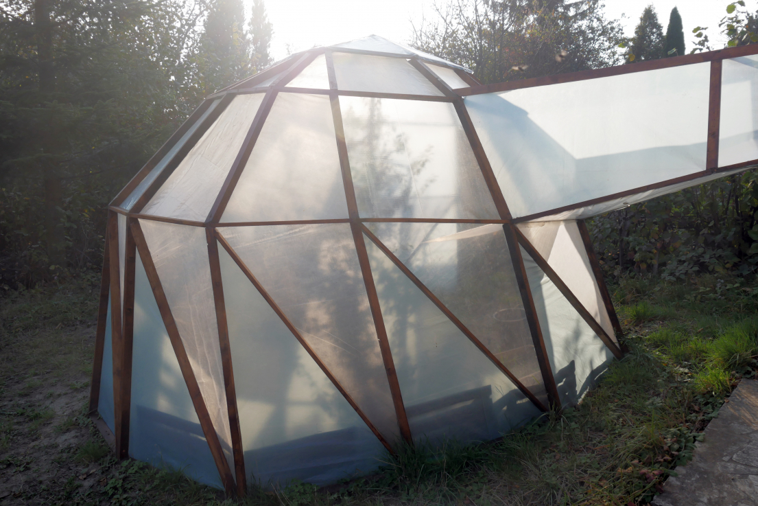 Oto Hudec: Mi vagyunk a kert! installáció, 2020. Courtesy of the artist Oto Hudec: We are the Garden! installation, 2020. Courtesy of the artist