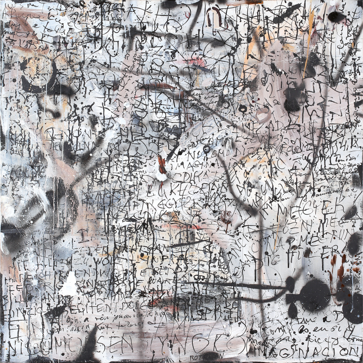 11.	FREY Krisztián: Imaginación, 1994, 125×125 cm, olaj, vászon / oil on canvas, MNB-Ingatlan Kft.  © fotó / photo: ROSTA József