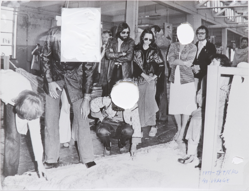 Stano FILKO: Transzcendencia / Transcendence, 1976-79 ezüstzselatinos nagyítás és vegyes technika / silver gelatine print, mixed media; 18,3x32,9 cm Marinko Sudac ajándéka / Donation of Marinko Sudac, 2015