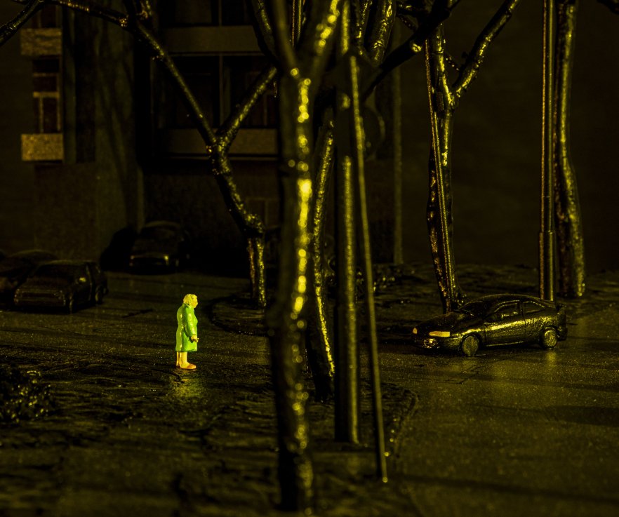 GOMBOS Andrea: Mindjárt hajnalodik, most már sárga az idő / It’s Almost Dawn, Now It’s Yellow, 2019, vegyes technika / mixed media  Fotó / Photo: Egressy Orsi A művész jóvoltából / Courtesy of the artist