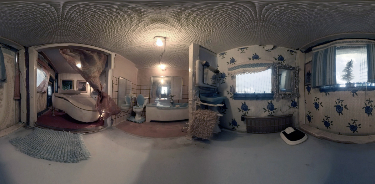 Eva GONGGRIJP: Belépés / On Entre, 2018/2022; blackbox VR-készlettel / blackbox and VR set, videórészlet / film still  A művész és a WeMakeVR jóvoltából / Courtesy of the artist &amp; WeMakeVR