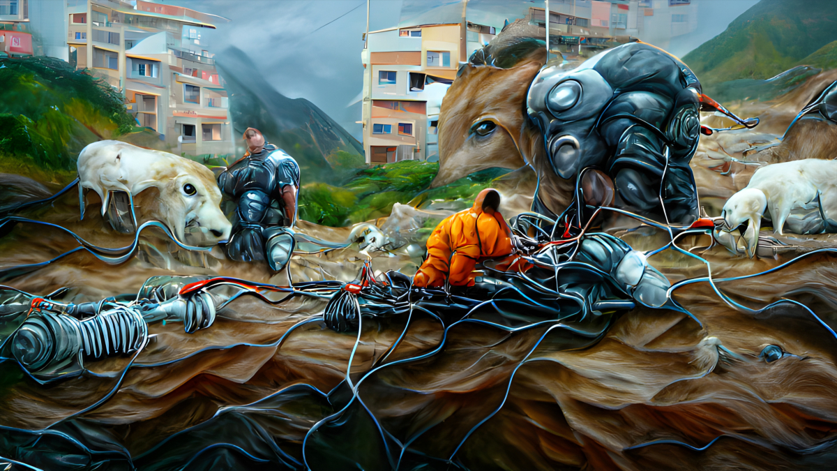 Memo Akten: &quot;All Watched Over By Machines Of Loving Grace&quot;, 2021 videó; sztereó hang; 1:58 végtelenített lejátszás részlet a videóból  © A művész jóvoltából | Courtesy of the artist