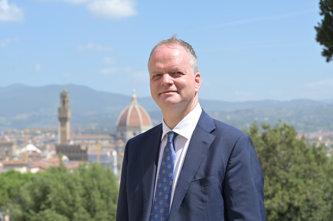 Dr. Eike Schmidt, igazgató Uffizi Képtár, Firenze