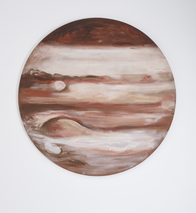 Lengyel András: Jupiter, 1996, olaj, vászon, magántulajdon, © Rosta József