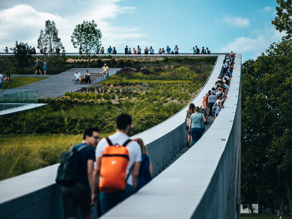 Roofgarden_Museum of Ethnography, László Incze
