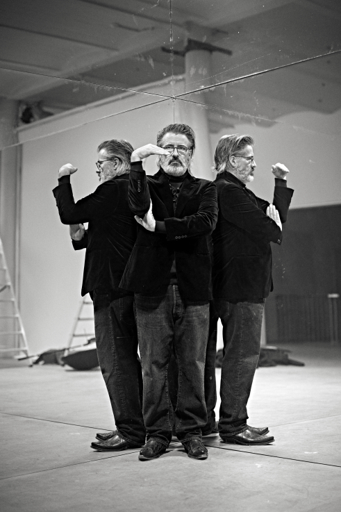 Till Brönner: Olafur Eliasson a stúdiójában, Berlin, Németország | Olafur Eliasson at his studio, Berlin, Germany, 2024; A művész jóvoltából | Courtesy of the artist
