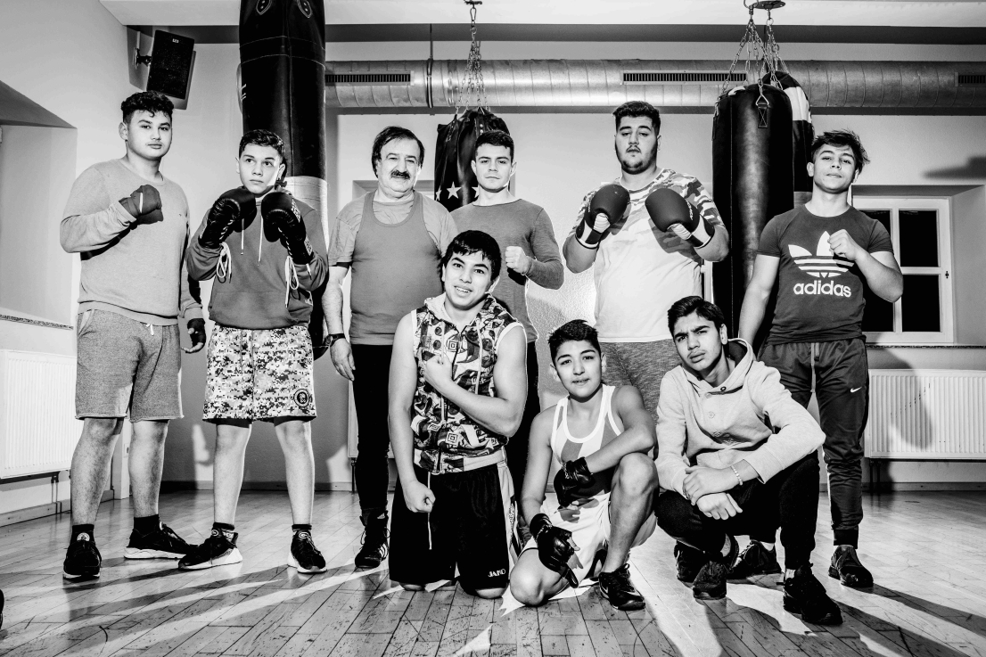 Till Brönner: Fiatal boxolók, Duisburg, Németország | Young Boxers, Duisburg, Germany, 2018; A művész jóvoltából | Courtesy of the artist
